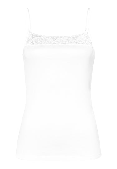 71484 Moments Spaghetti Cami - 101 White